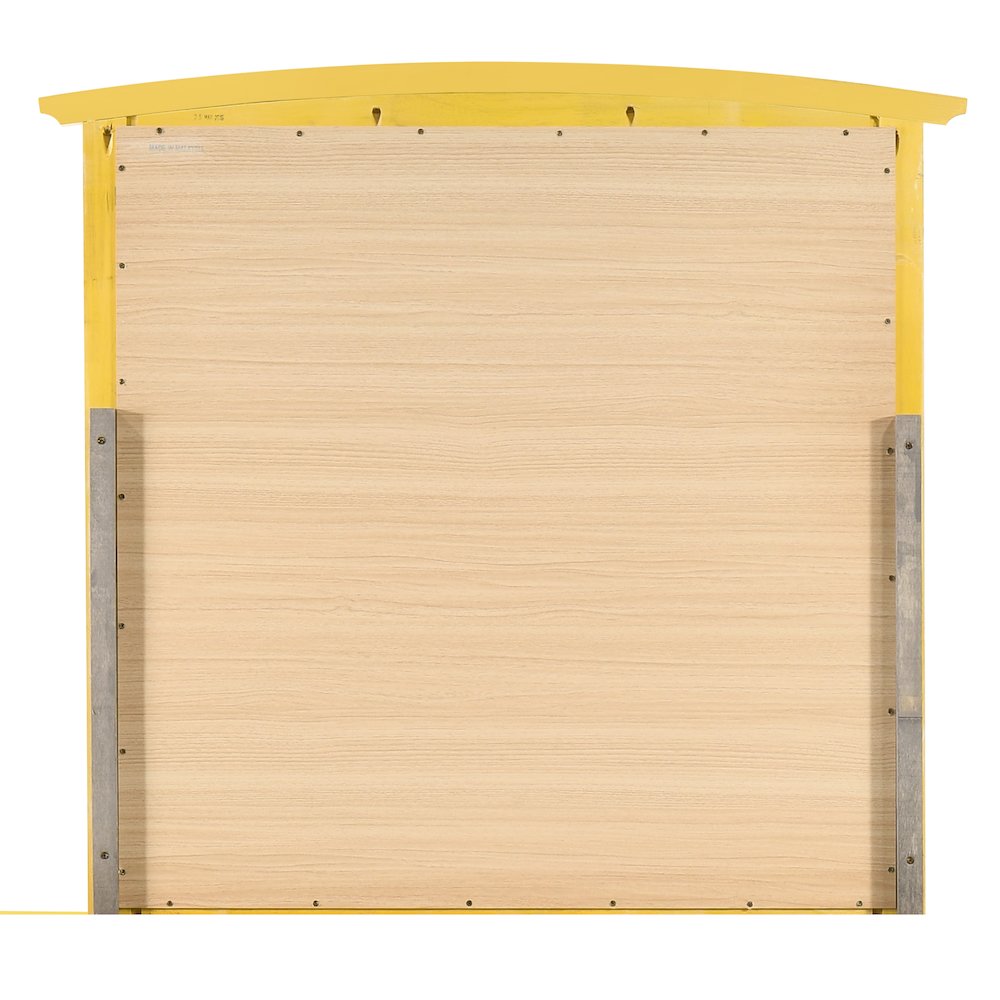 Glory Furniture Hammond Mirror in Yellow Color. Picture 3