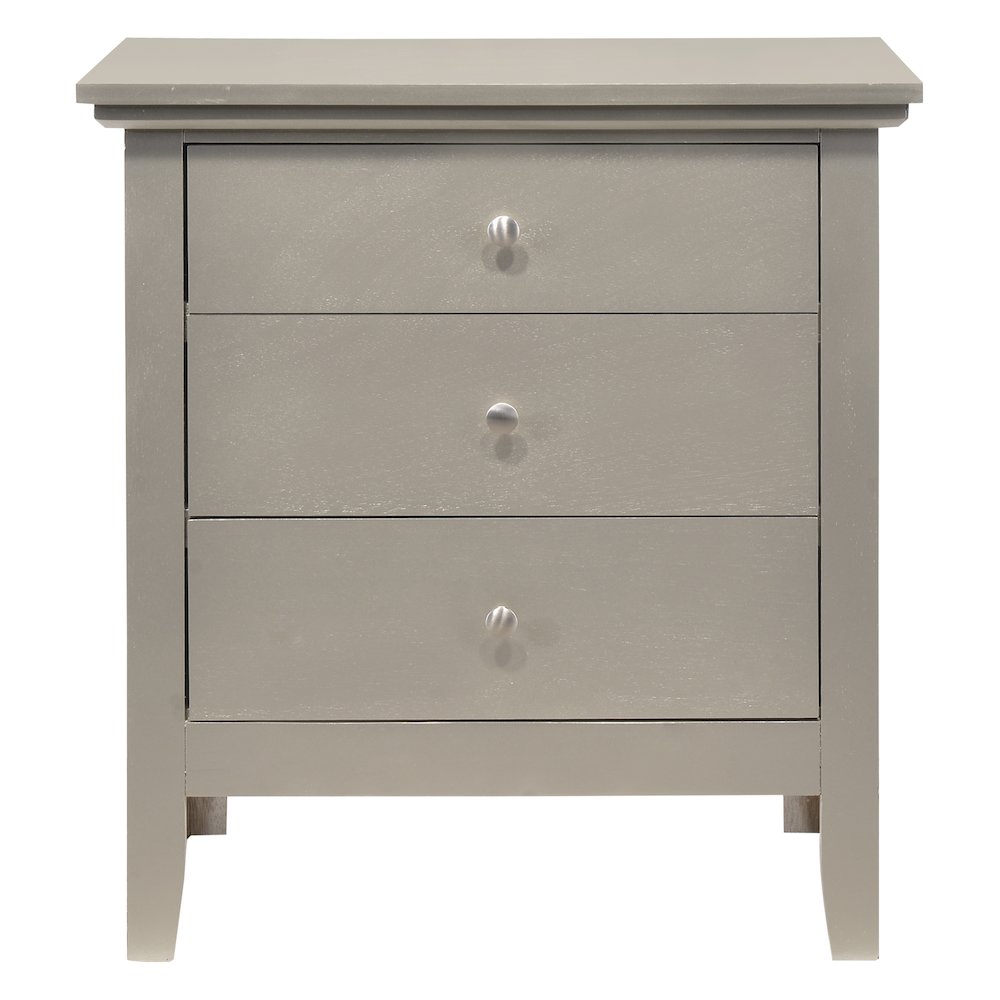 Glory Furniture Hammond Night Stand in Champagne Color. Picture 2