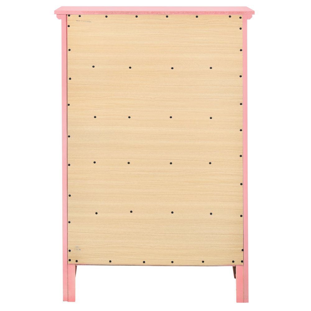 Glory Furniture Hammond Chest in Pink Color. Picture 4