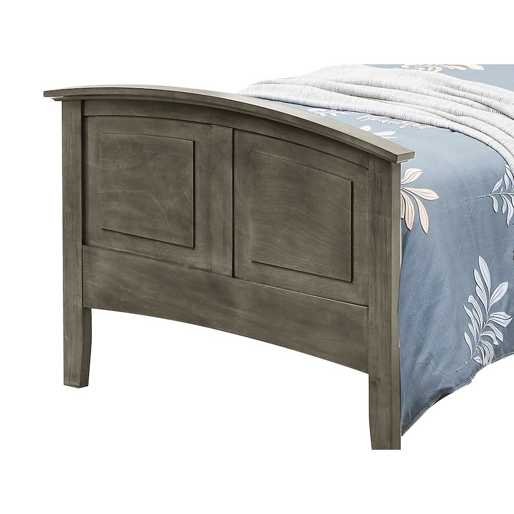 Glory Furniture Hammond Twin Bed in Gray Color. Picture 5