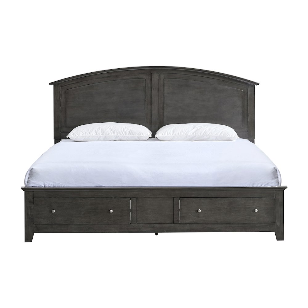 Glory Furniture Hammond Queen Bed, Gray Color. Picture 1
