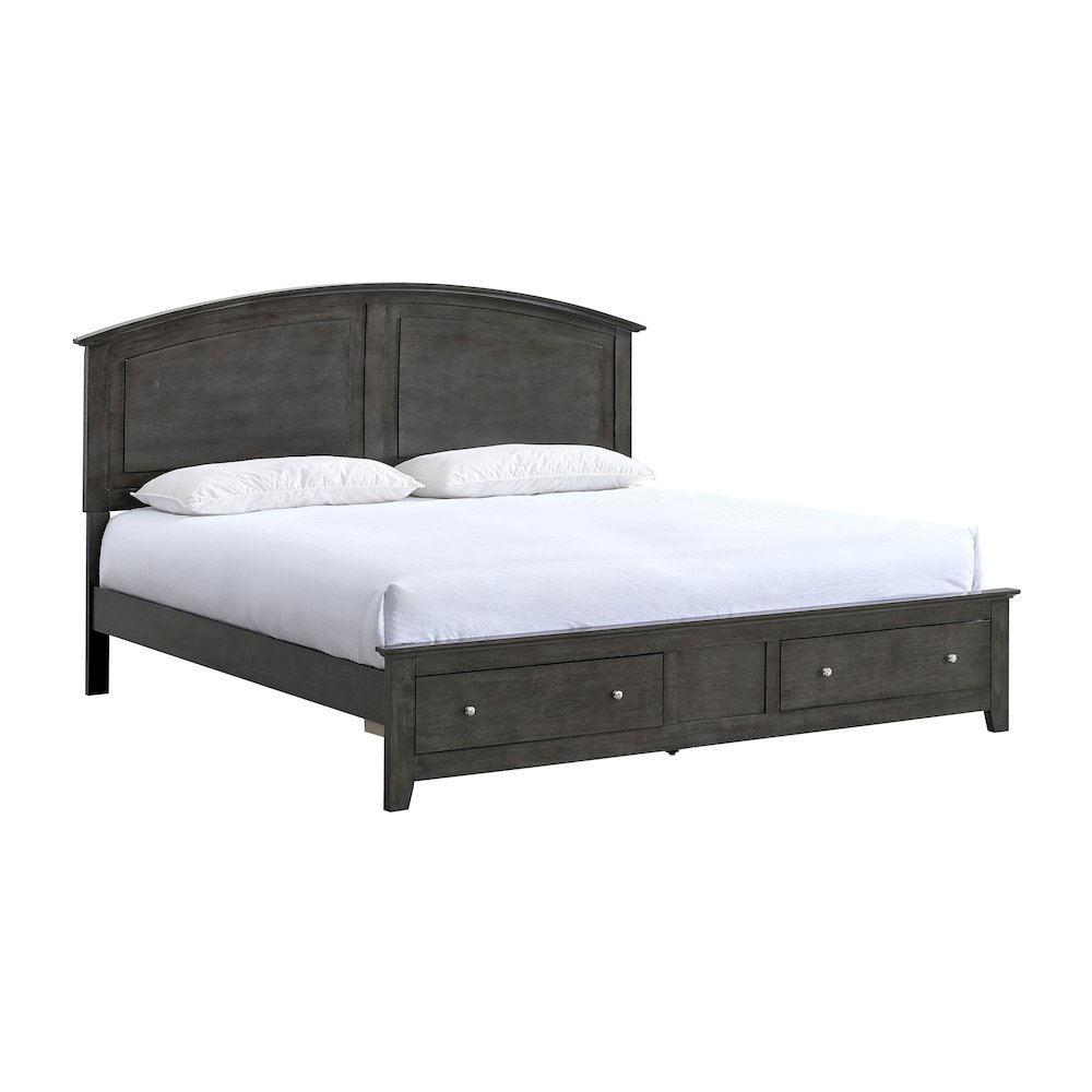 Glory Furniture Hammond Queen Bed, Gray Color. Picture 2