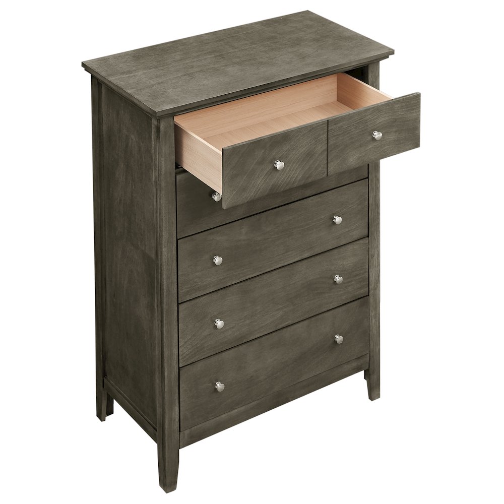 Glory Furniture Hammond Chest in Gray Color. Picture 3