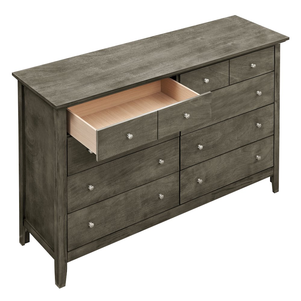 Glory Furniture Hammond Dresser in Gray Color. Picture 3