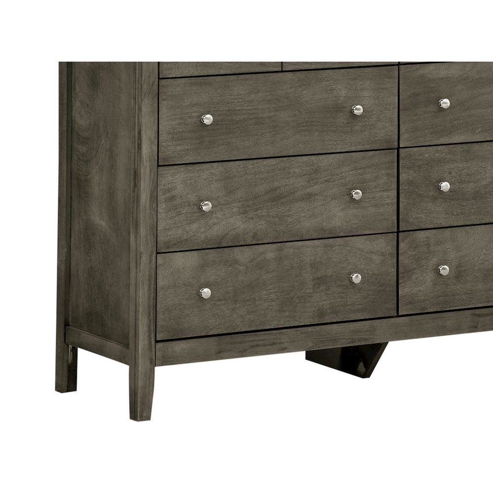 Glory Furniture Hammond Dresser in Gray Color. Picture 5