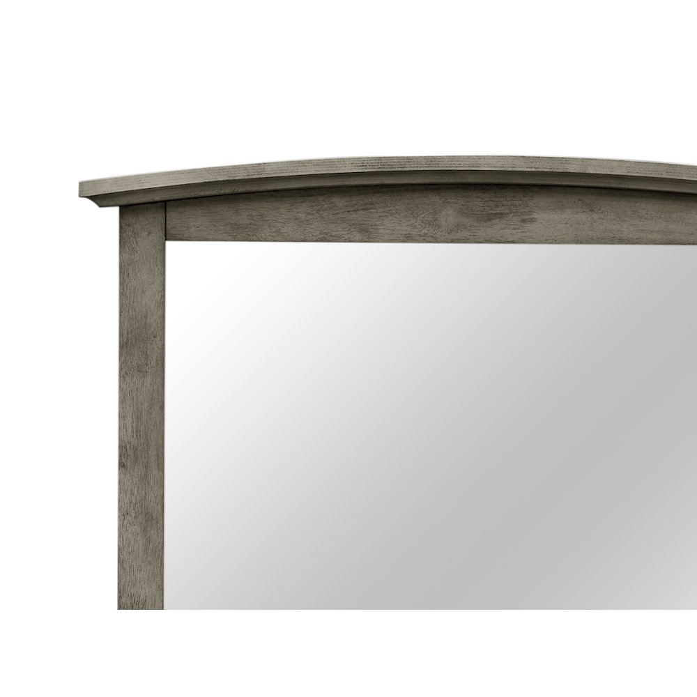Glory Furniture Hammond Mirror in Gray Color. Picture 5