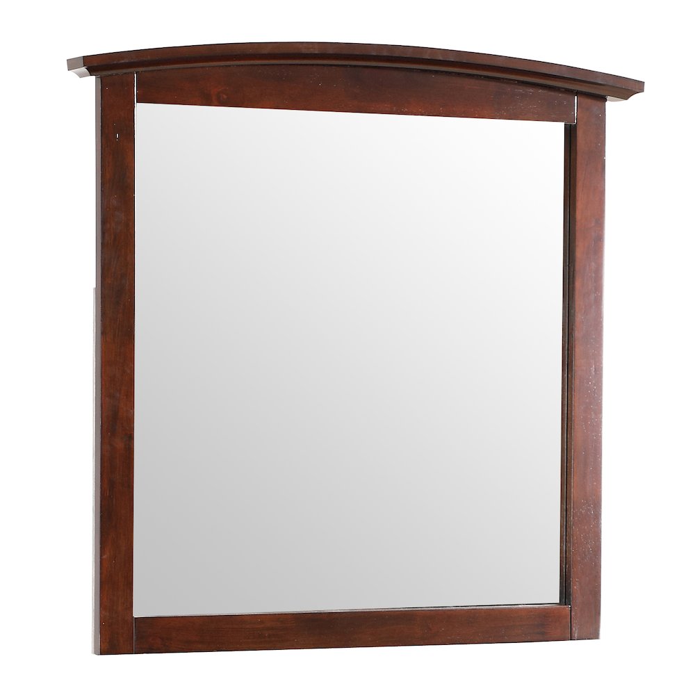 Glory Furniture Hammond   Arched Dresser Mirror, Cappuccino. Picture 1