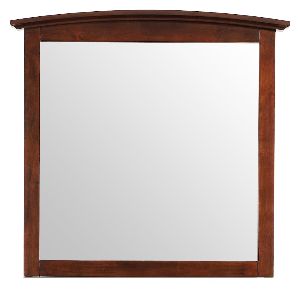 Glory Furniture Hammond   Arched Dresser Mirror, Cappuccino. Picture 2