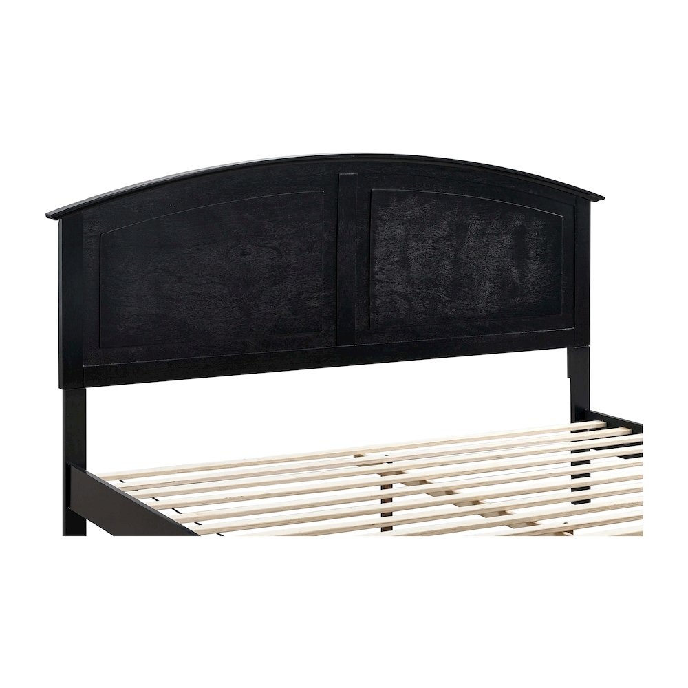 Glory Furniture Hammond King Bed, Black Color. Picture 6