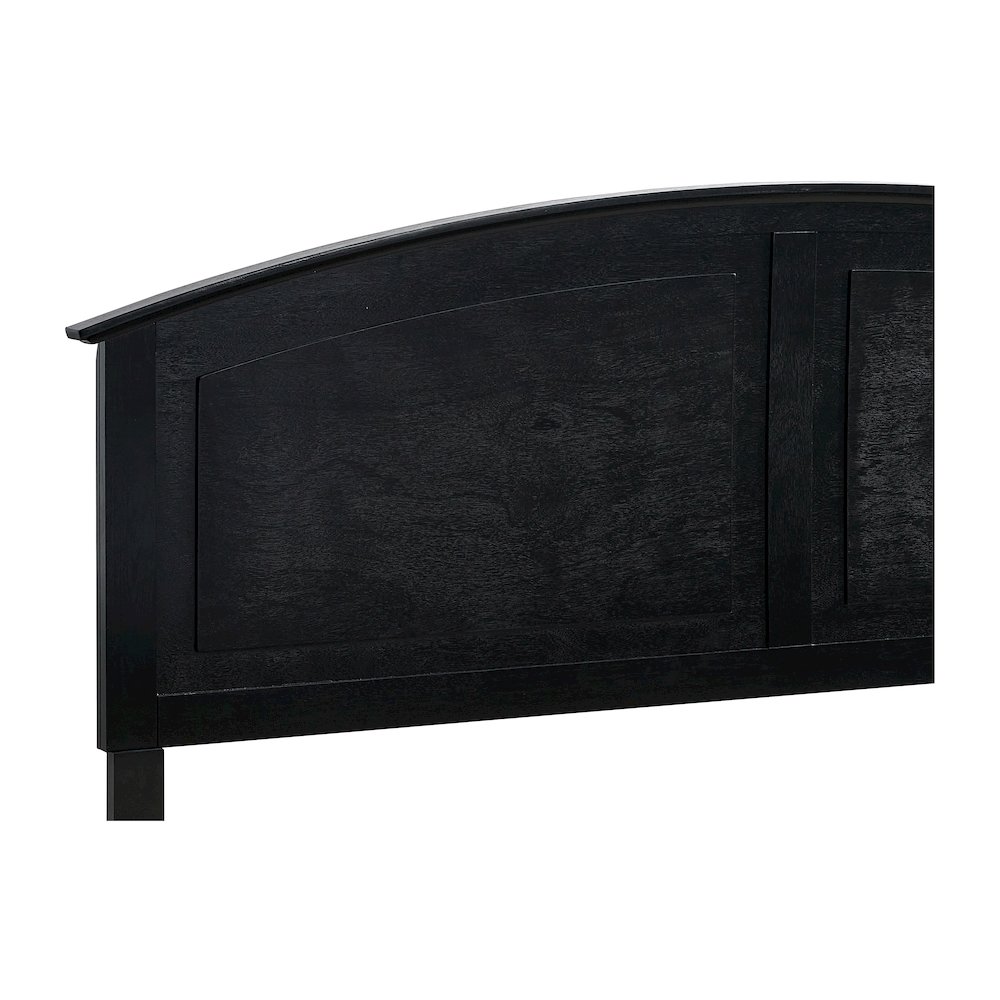 Glory Furniture Hammond King Bed, Black Color. Picture 7