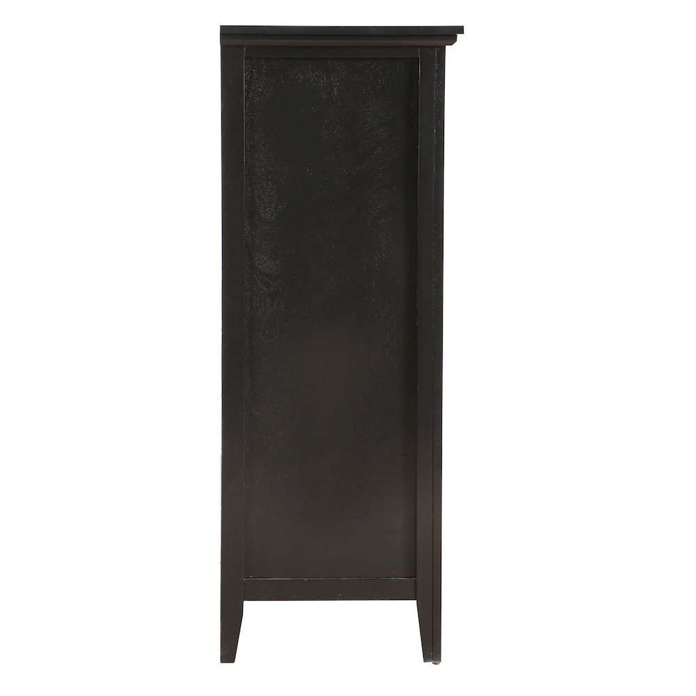 Glory Furniture Hammond Chest in Black Color. Picture 5