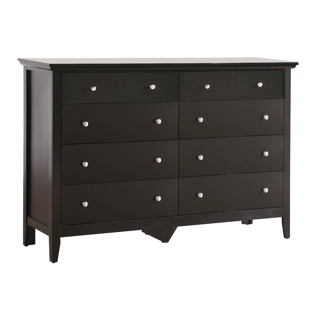 Glory Furniture Hammond Dresser in Black Color. Picture 1