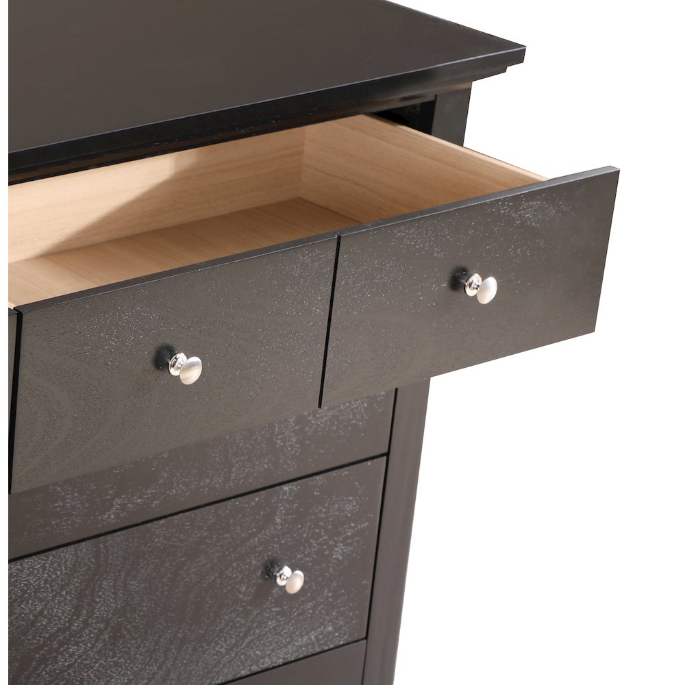Glory Furniture Hammond Dresser in Black Color. Picture 3