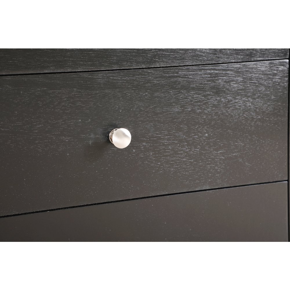 Glory Furniture Hammond G5450-N 3 Drawer Nightstand, Black. Picture 6