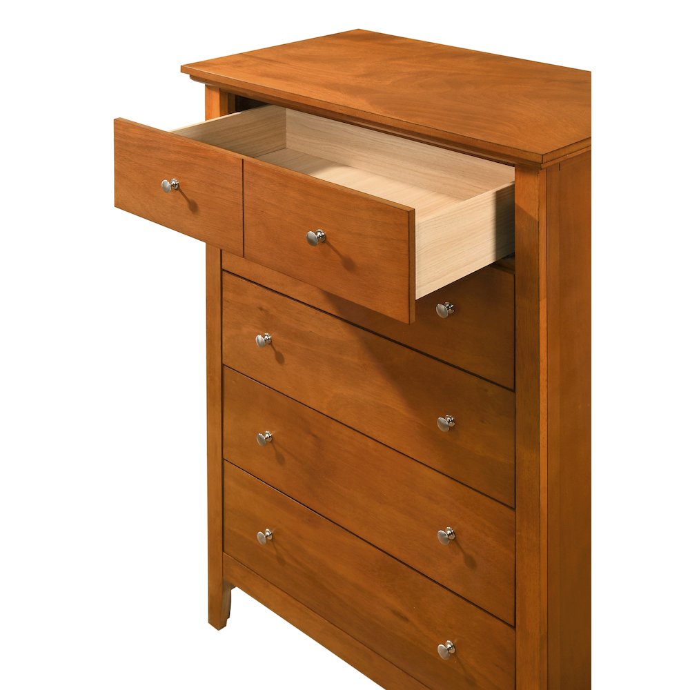 Glory Furniture Hammond Chest in Oak Color. Picture 3