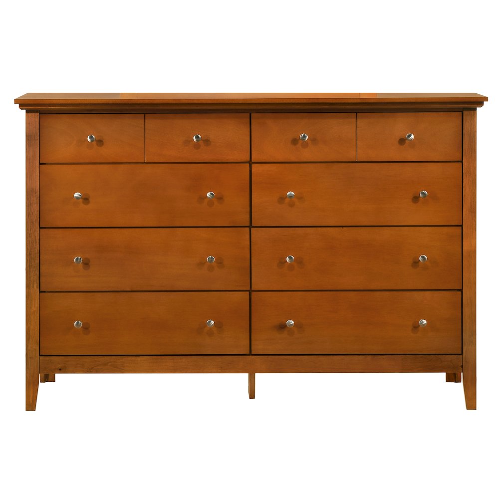 Glory Furniture Hammond Dresser in Oak Color. Picture 2