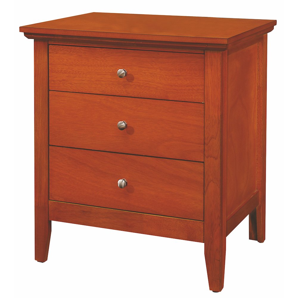 Glory Furniture Hammond Nightstand in Oak Color. Picture 1