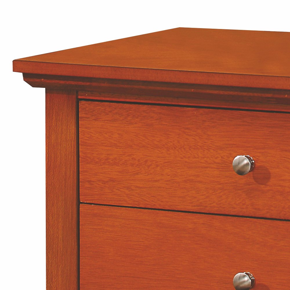 Glory Furniture Hammond Nightstand in Oak Color. Picture 6