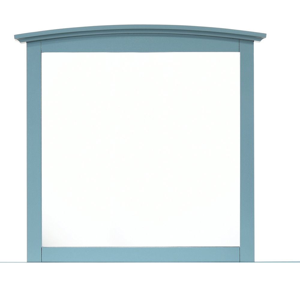 Glory Furniture Hammond Mirror in Teal Color. Picture 2