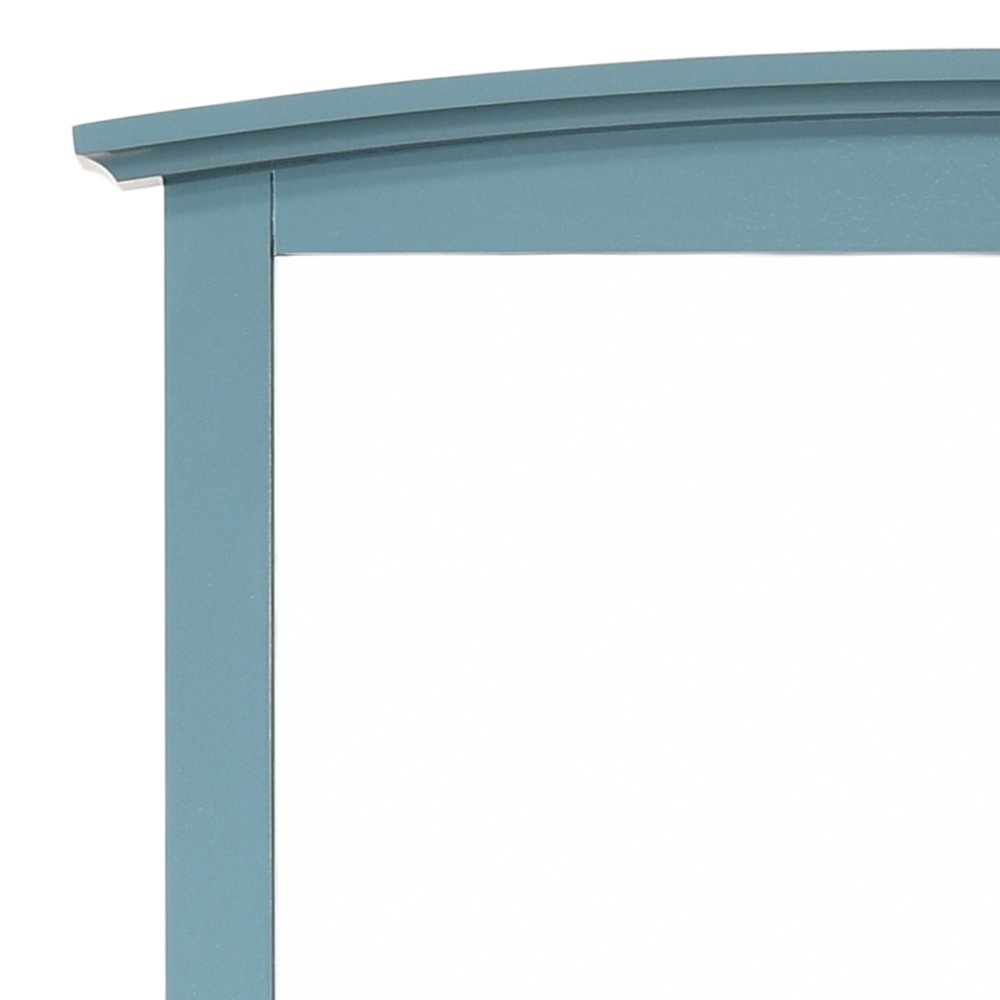 Glory Furniture Hammond Mirror in Teal Color. Picture 5