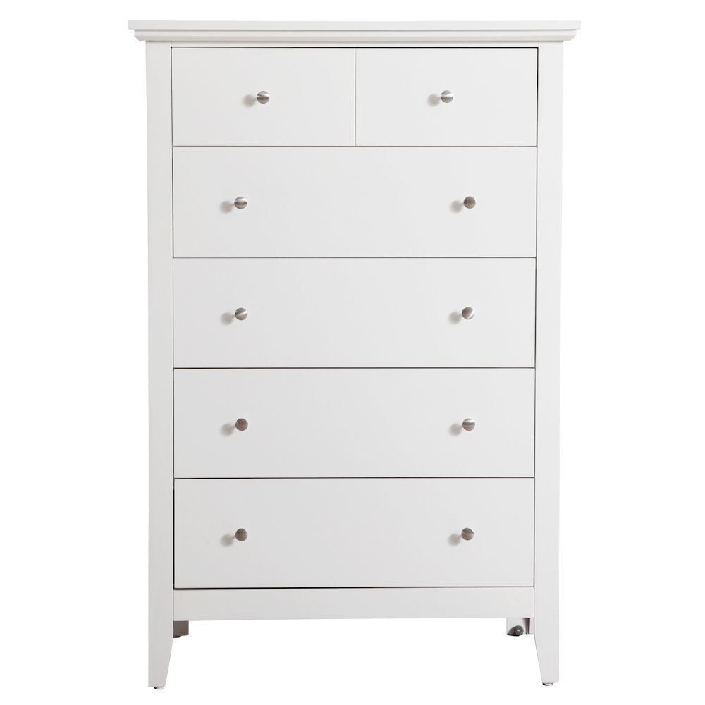 Glory Furniture Hammond Chest in White Color. Picture 2