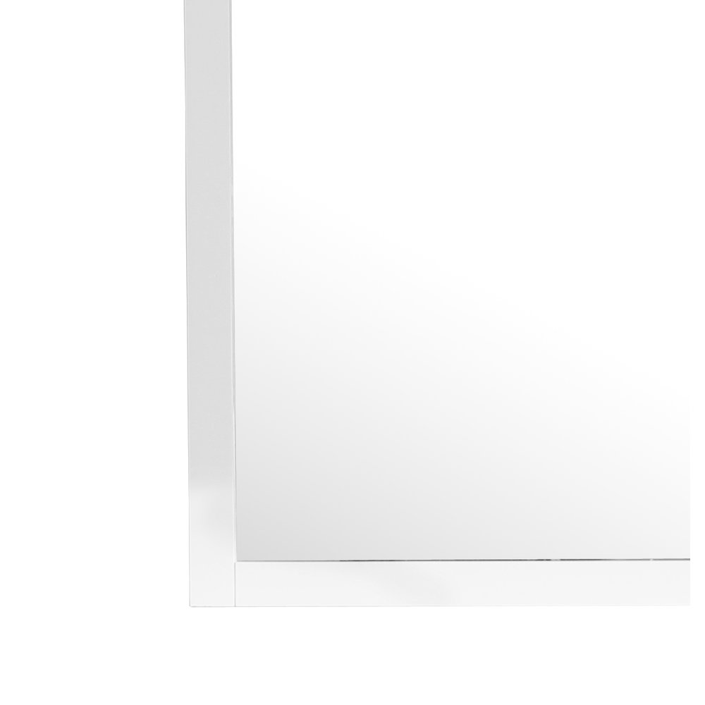 Glory Furniture Hammond   Arched Dresser Mirror, White. Picture 4