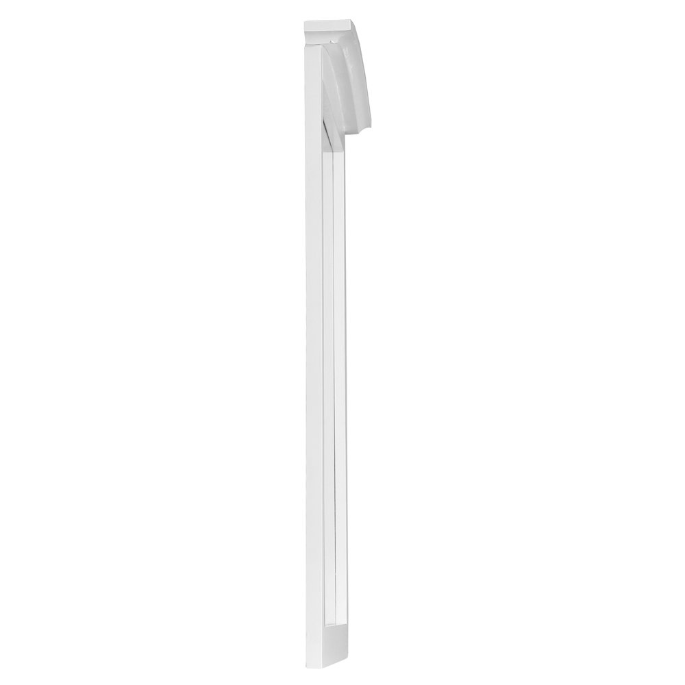 Glory Furniture Hammond   Arched Dresser Mirror, White. Picture 6