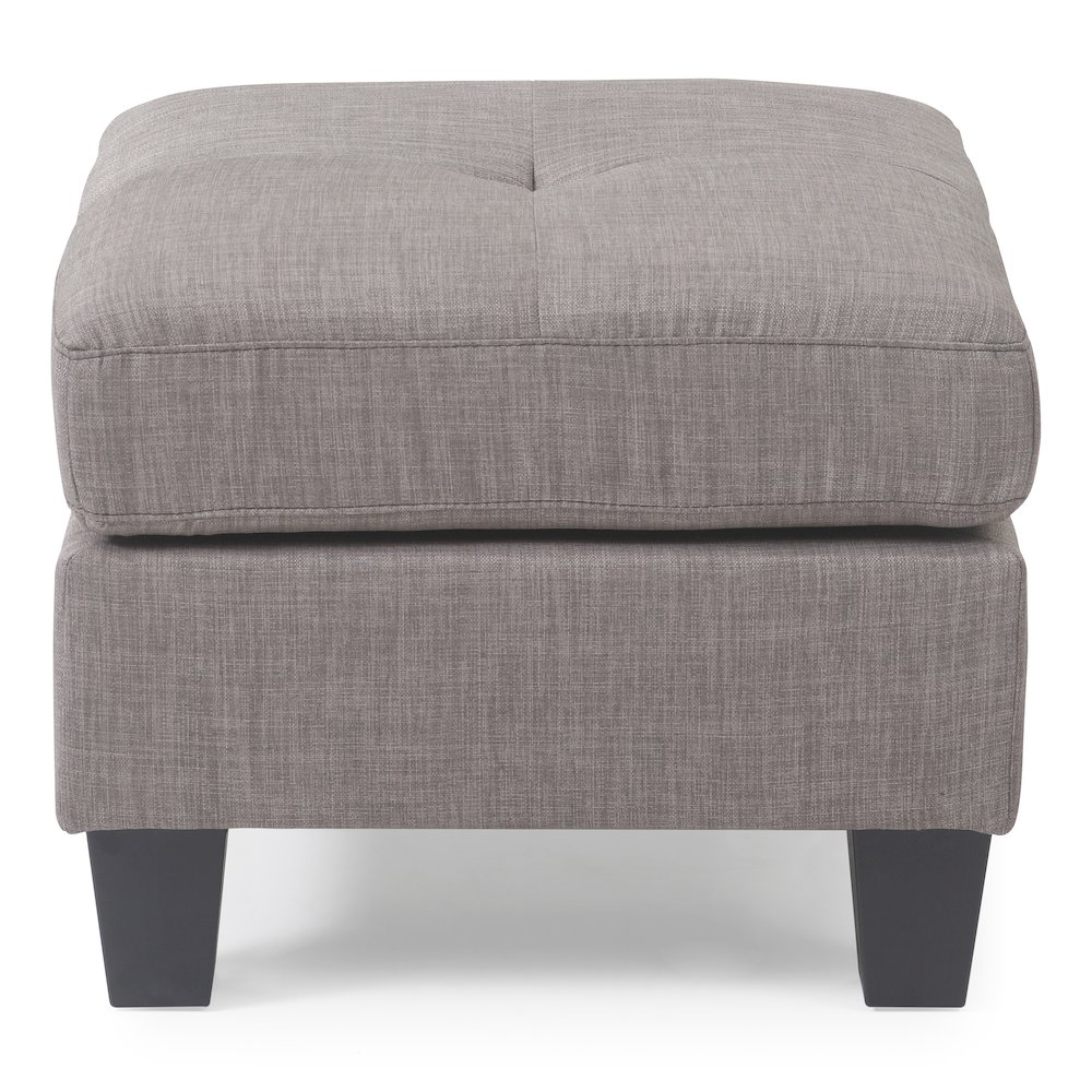 Glory Furniture Newbury Ottoman in Gray Color. Picture 3