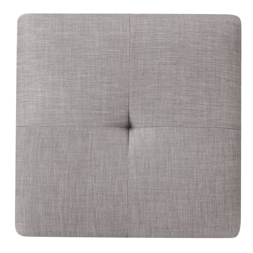 Glory Furniture Newbury Ottoman in Gray Color. Picture 5