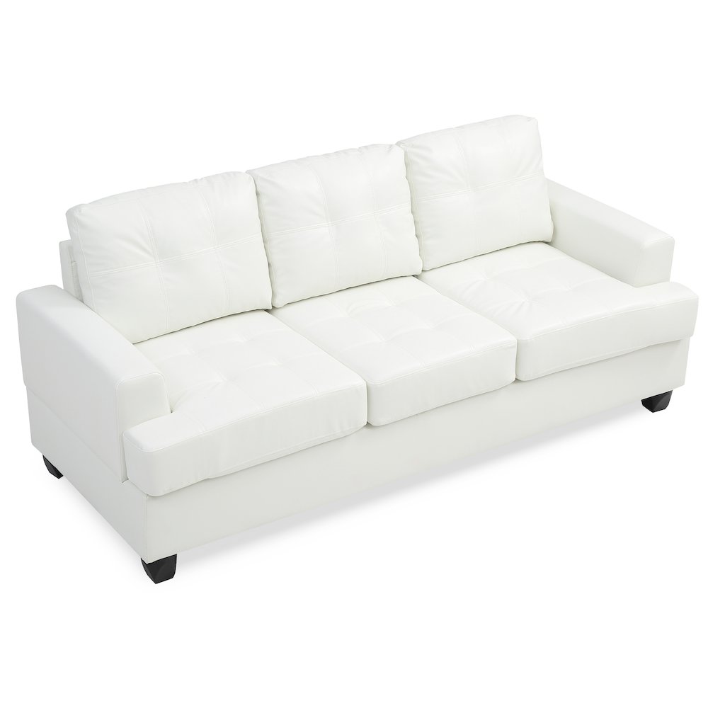 Glory Furniture Sandridge Sofa in White Color. Picture 3