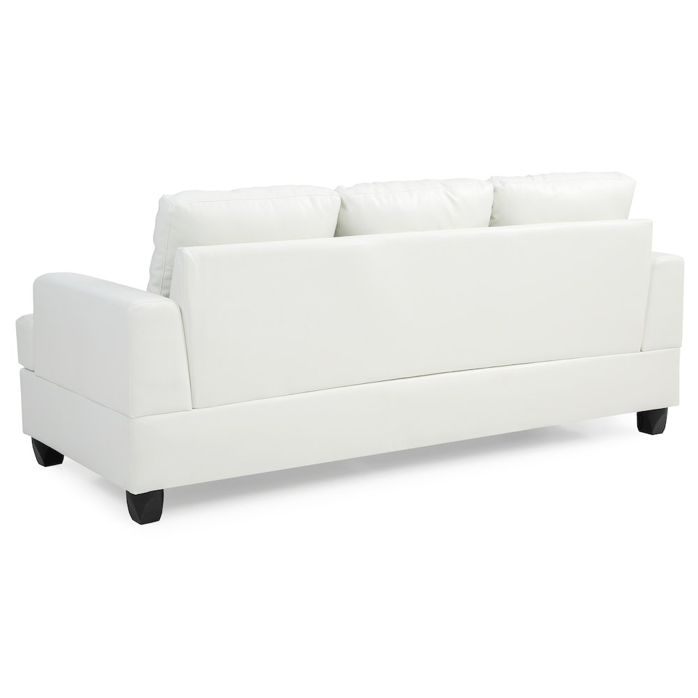 Glory Furniture Sandridge Sofa in White Color. Picture 4