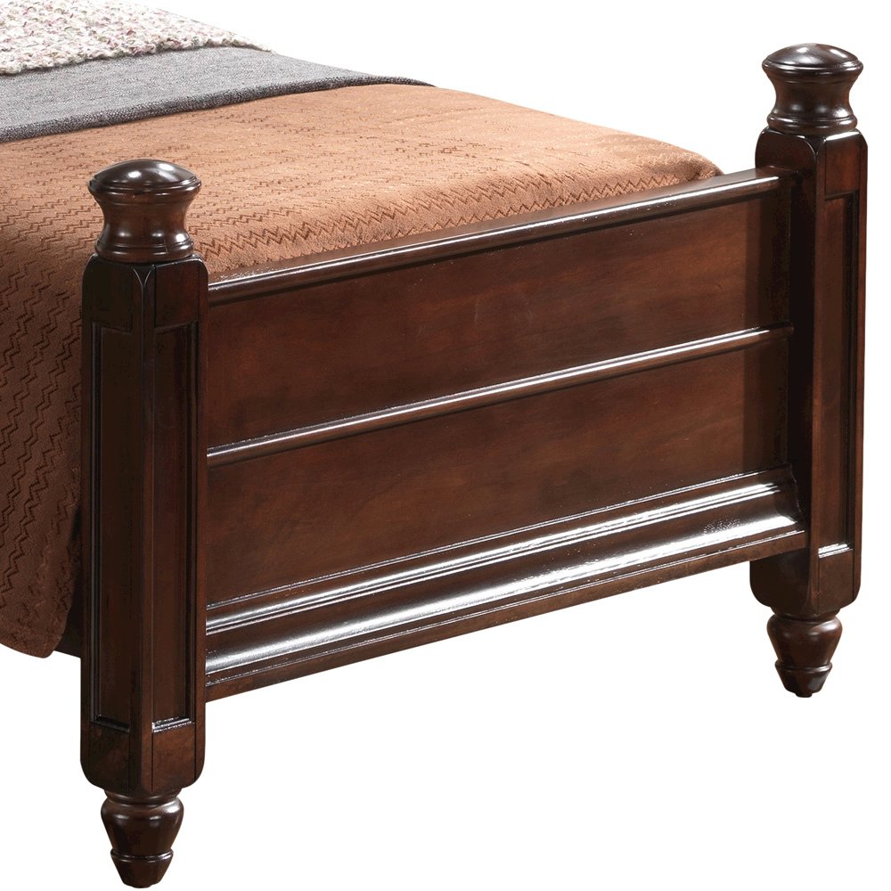 Glory Furniture Summit Twin Bed in Cappuccino Color. Picture 2