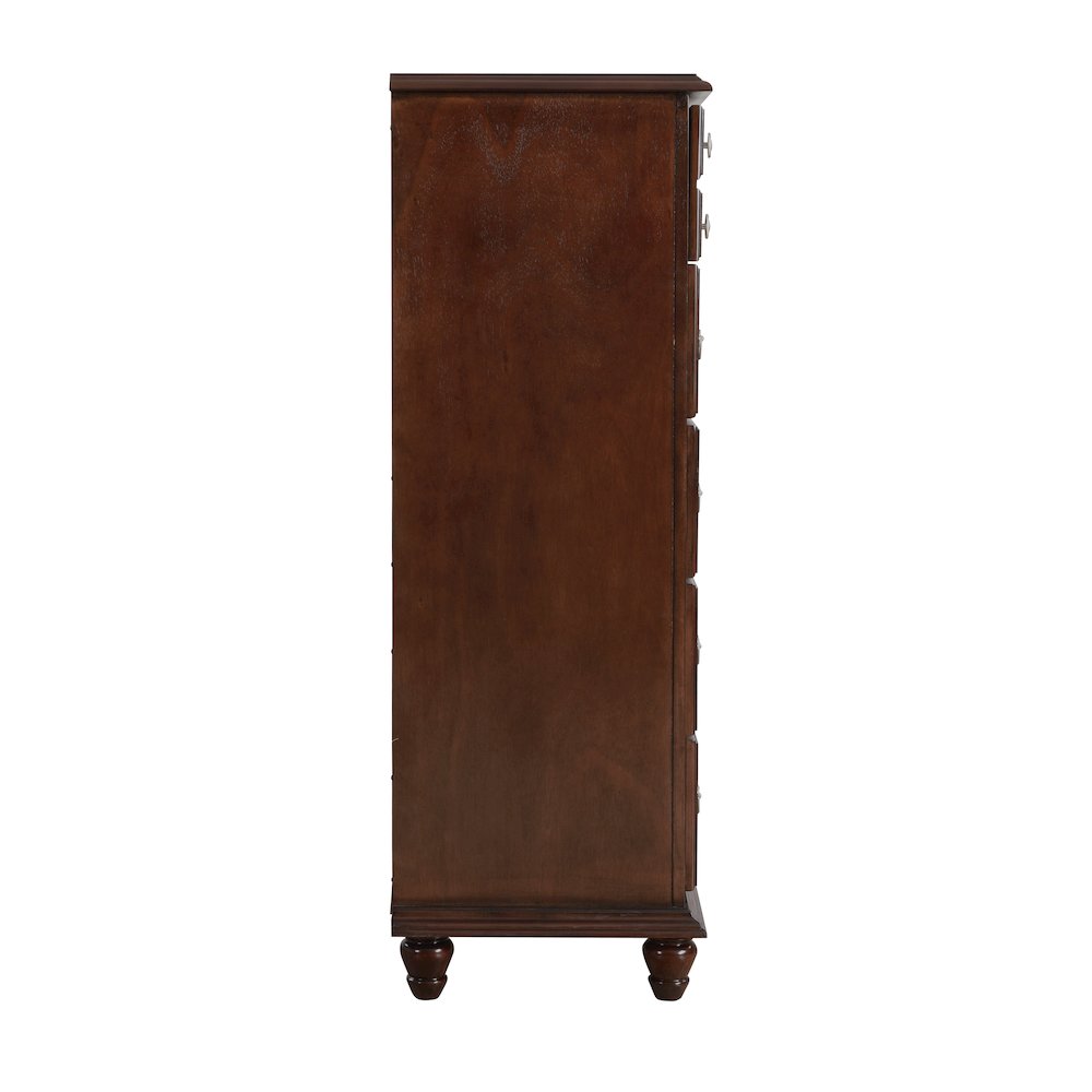 Glory Furniture Summit Chest in Cappuccino Color. Picture 5