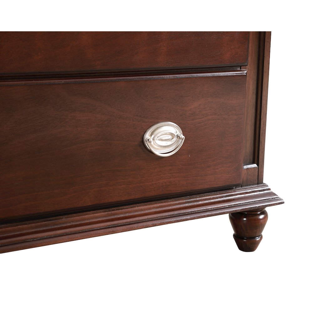 Glory Furniture Summit Chest in Cappuccino Color. Picture 6