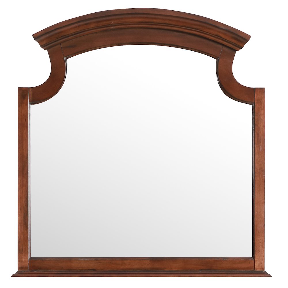 Glory Furniture Summit Mirror in Cappuccino Color. Picture 2