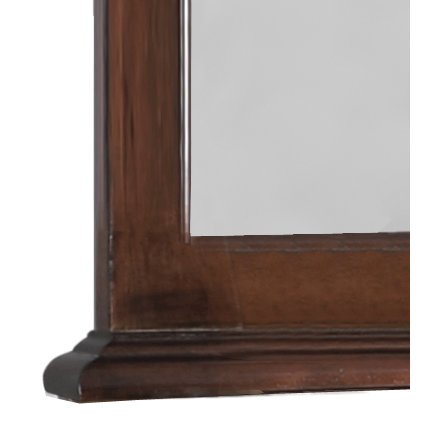 Glory Furniture Summit Mirror in Cappuccino Color. Picture 3