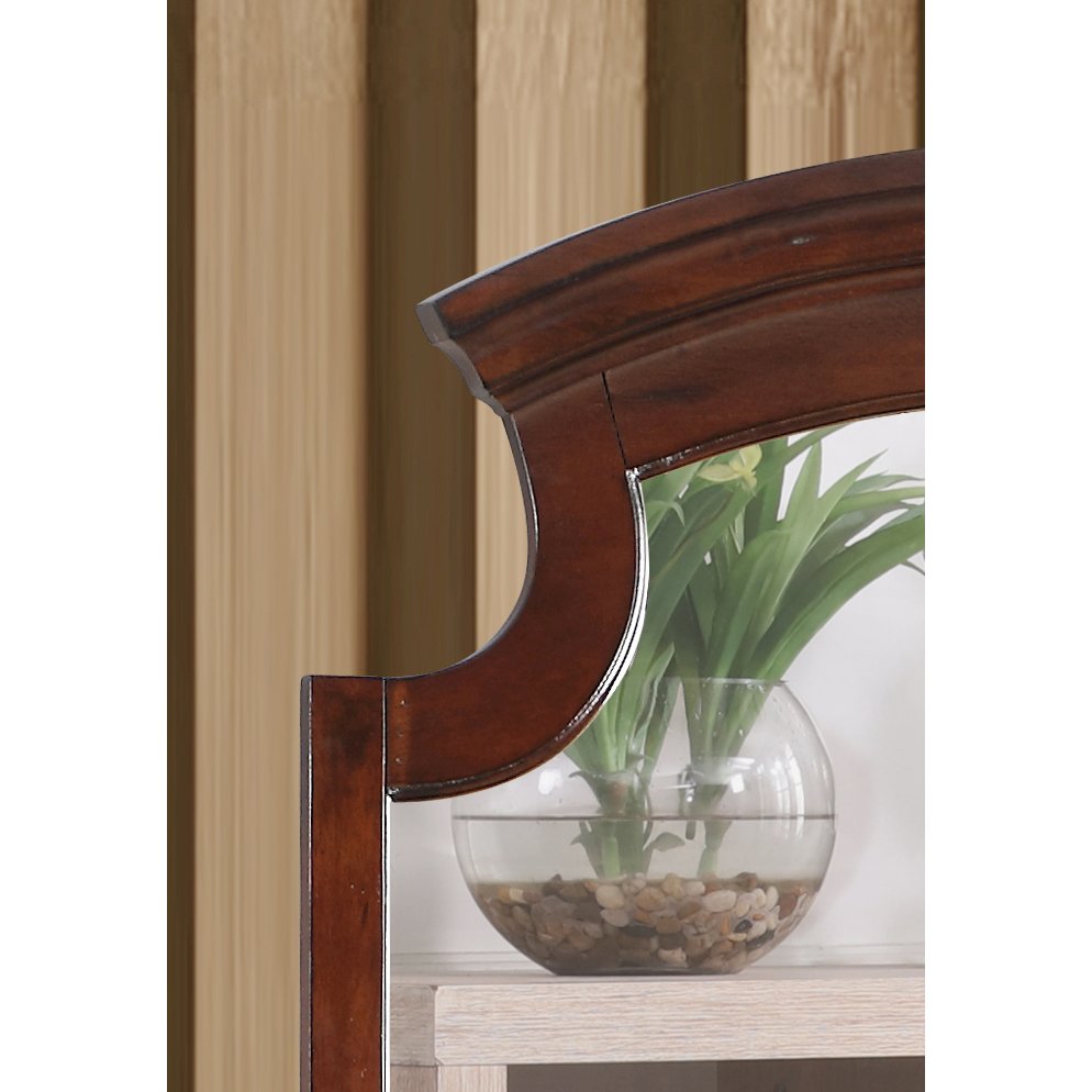 Glory Furniture Summit Mirror in Cappuccino Color. Picture 6