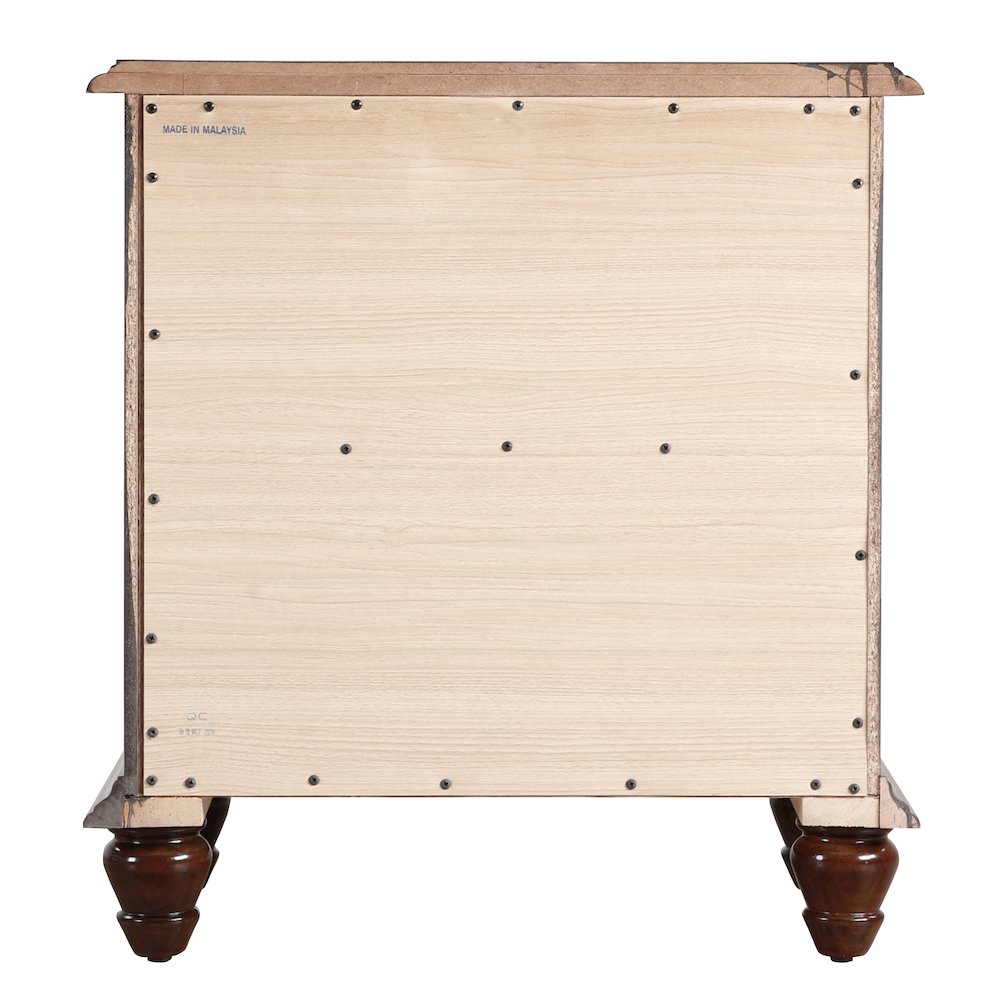 Glory Furniture Summit Night Stand in Cappuccino Color. Picture 4