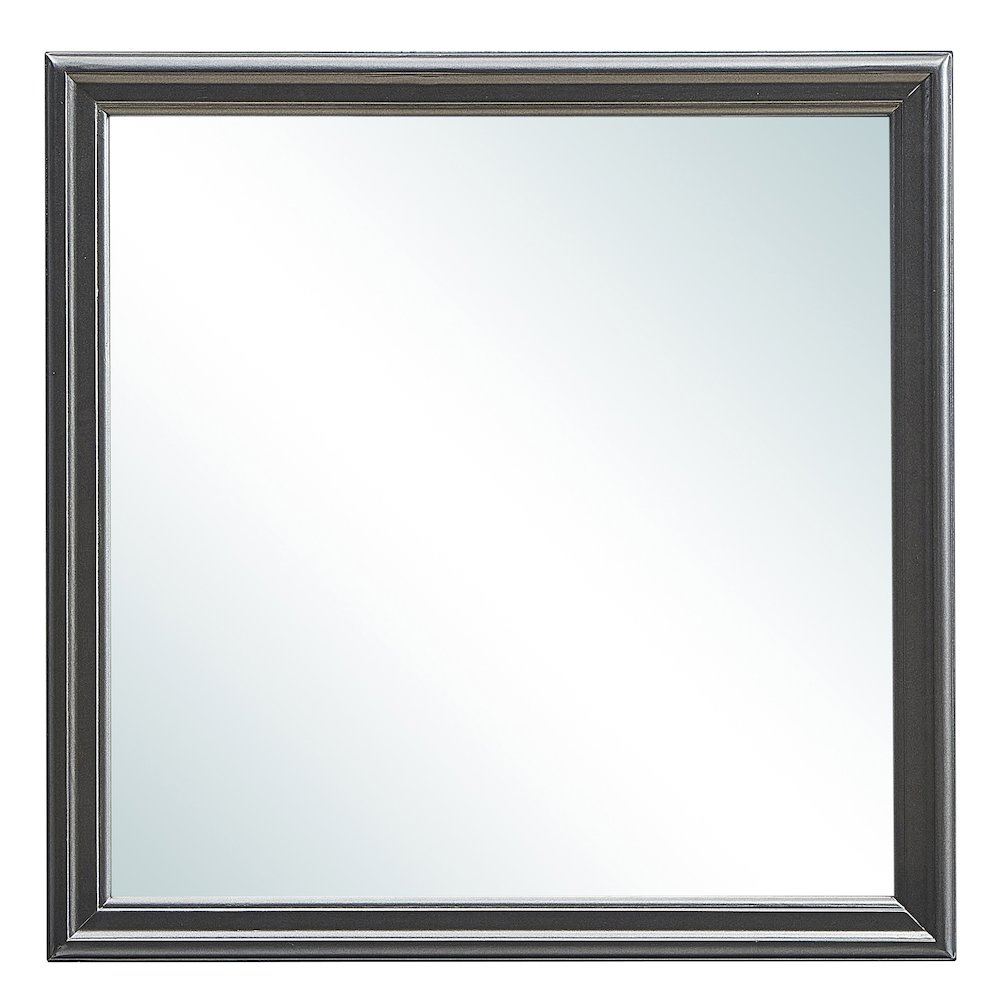 Glory Furniture Lorana Mirror in Metalic Black Color. Picture 3