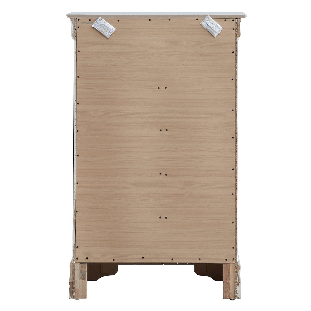 Glory Furniture Lorana Chest in White Color. Picture 6