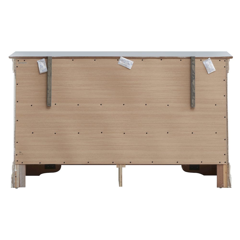 Glory Furniture Lorana Dresser in White Color. Picture 5