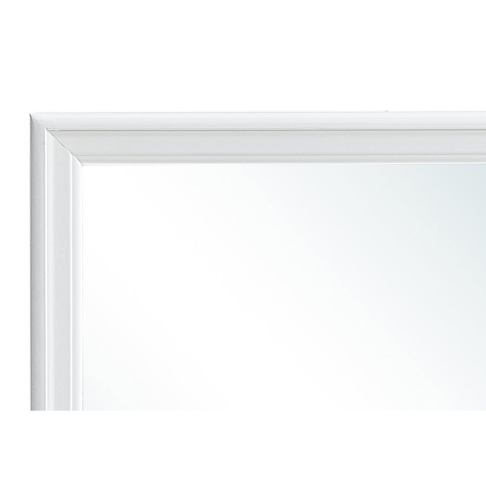 Glory Furniture Lorana Mirror in White Color. Picture 4