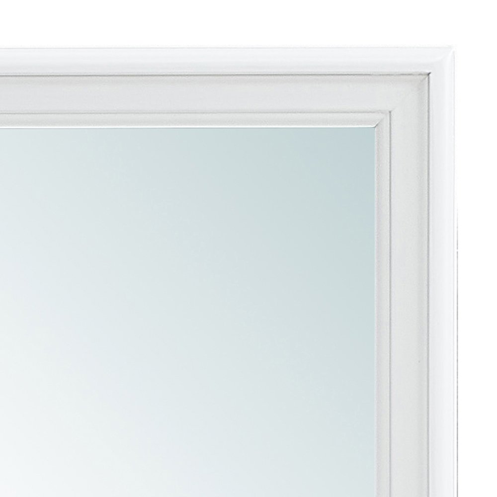 Glory Furniture Lorana Mirror in White Color. Picture 6