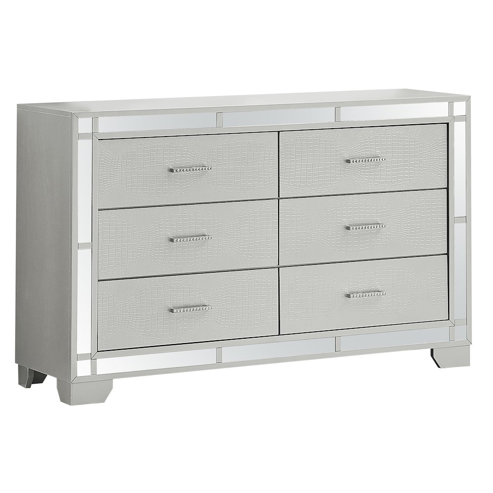 Glory Furniture Madison Dresser in Champagne Color. Picture 1