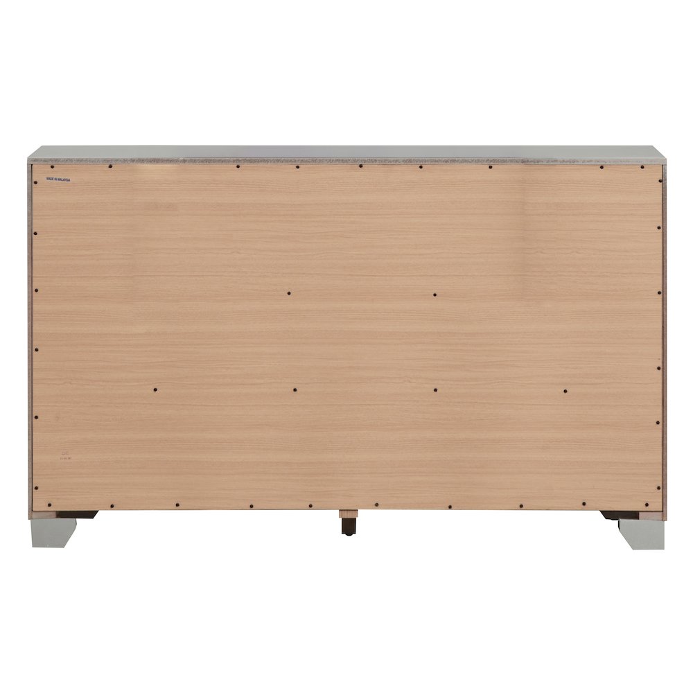 Glory Furniture Madison Dresser in Champagne Color. Picture 3