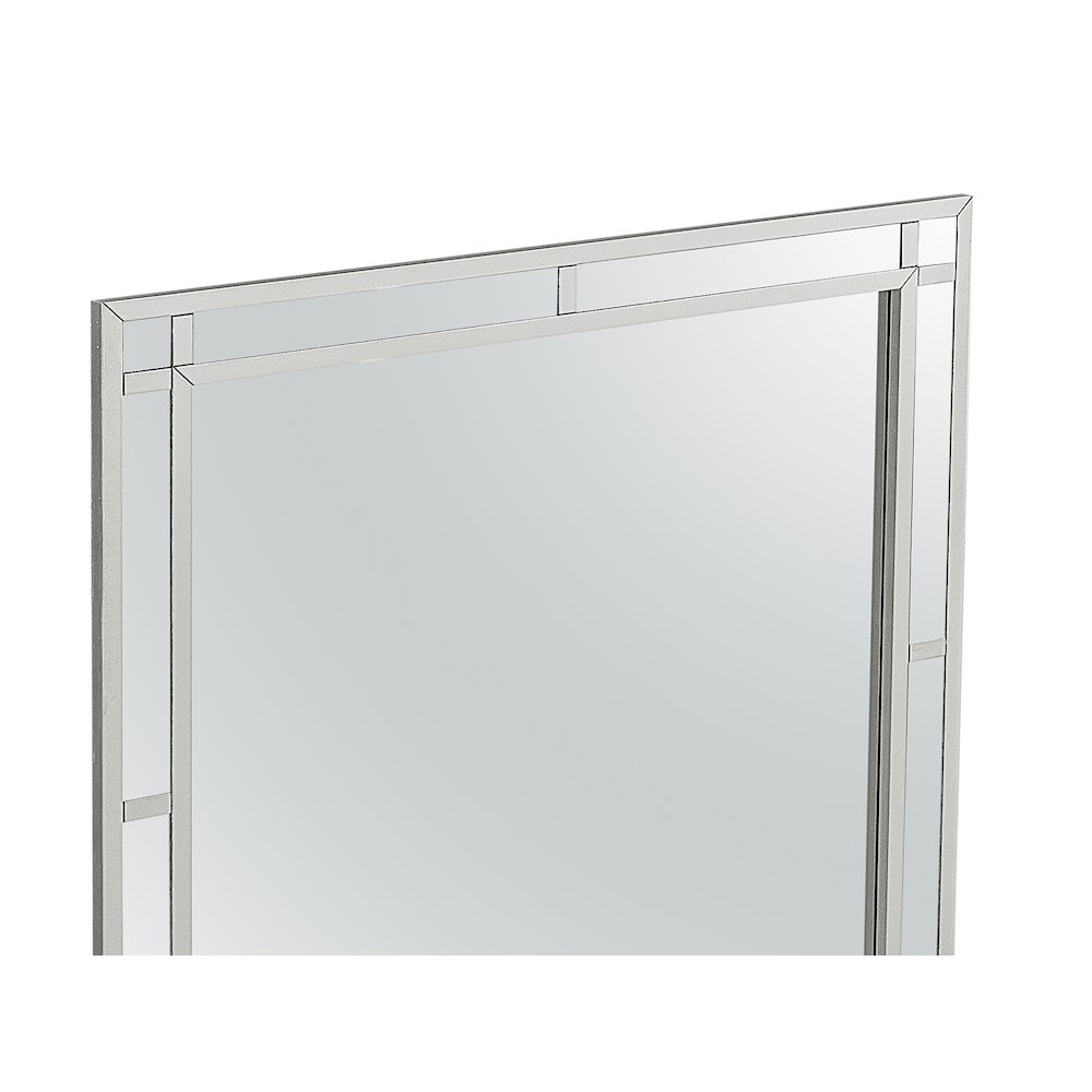 Glory Furniture Madison Mirror in Champagne Color. Picture 4