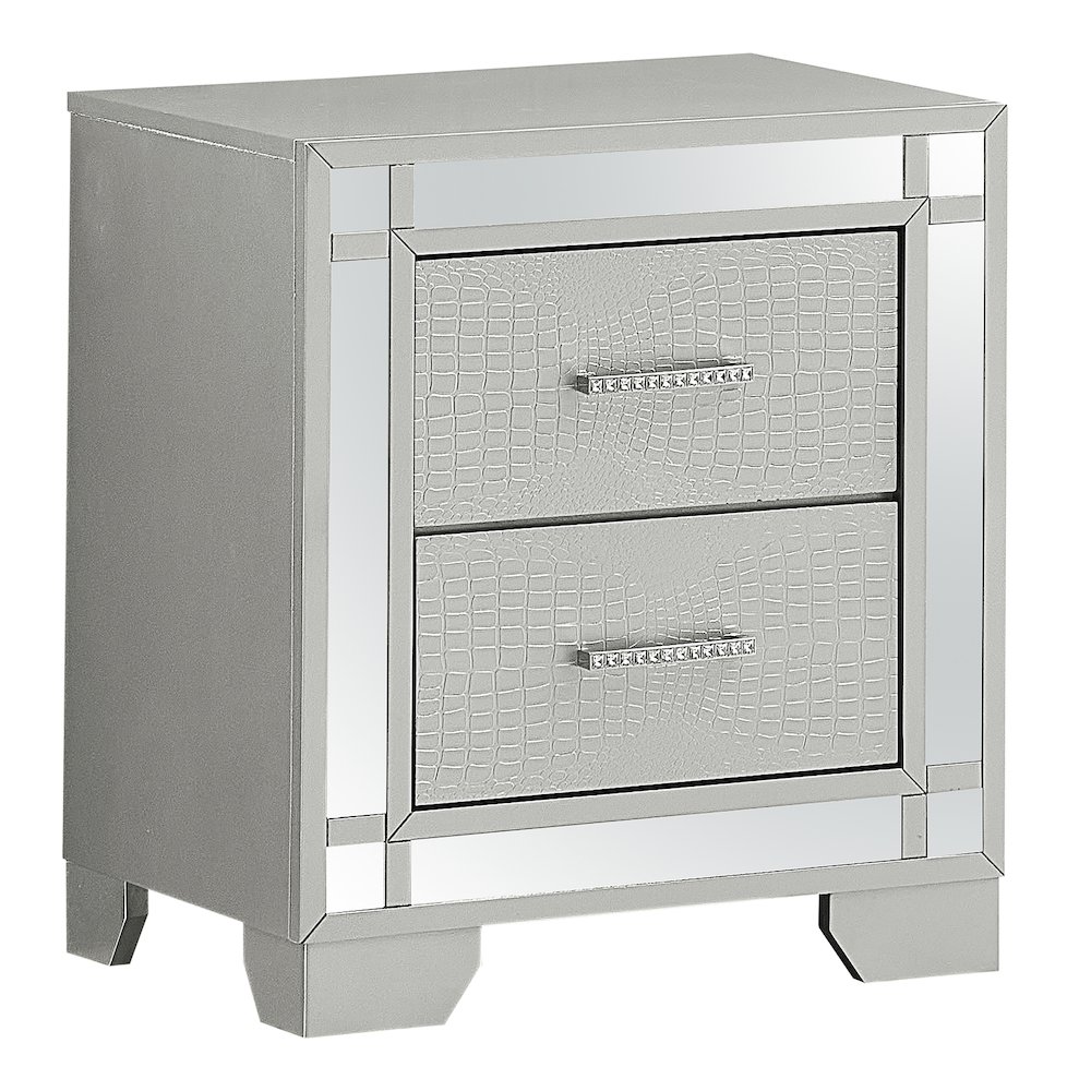Glory Furniture Madison Nightstand in Champagne Color. Picture 1