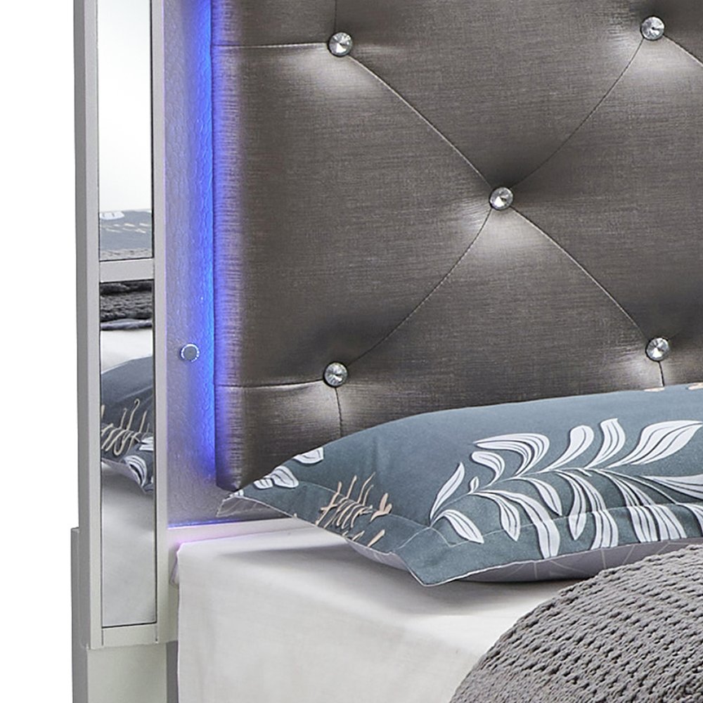 Glory Furniture Verona Queen Bed in Champagne Color. Picture 6