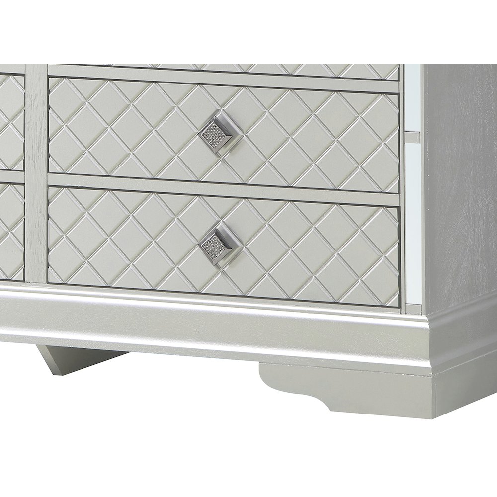 Glory Furniture Verona Dresser in Champagne Color. Picture 7