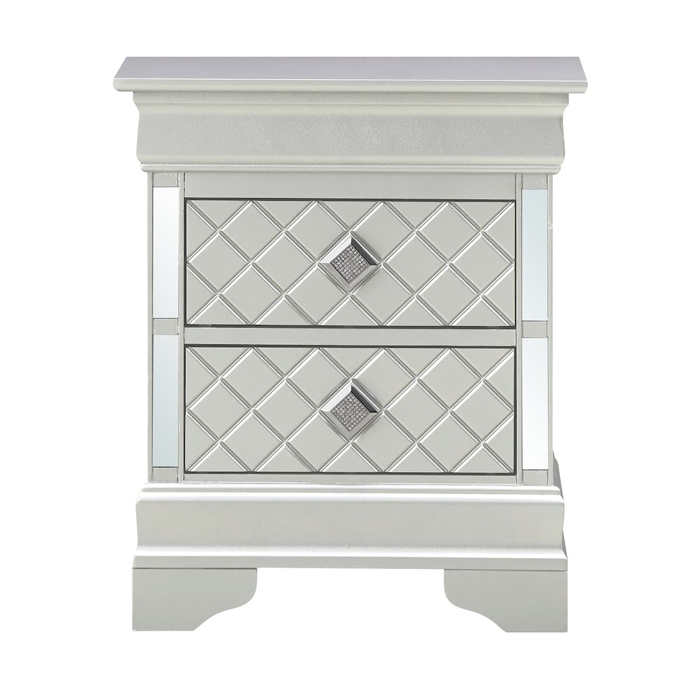 Glory Furniture Verona Nightstand in Champagne Color. Picture 3